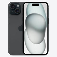 iPhone 15 128 Go Noir - Grade AB avec câble — Reconditionné Garanti 12 mois · Smarty Paris